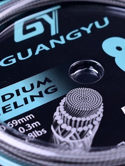 Bádminton ütő damil, magas erősségű nylon és rost damil, kettős szál, tartós edzéshez