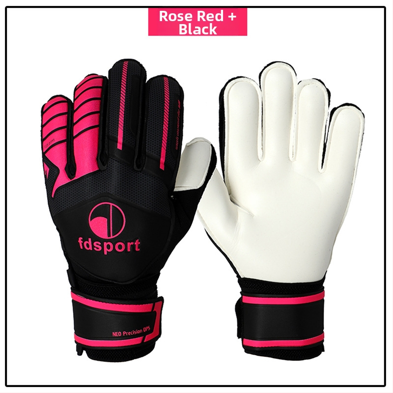 FDsport Lateksist Väravavahi Sõrmekaitse Kinnas Jalgpallile – Kulumiskindlad, Unisex, Noortele