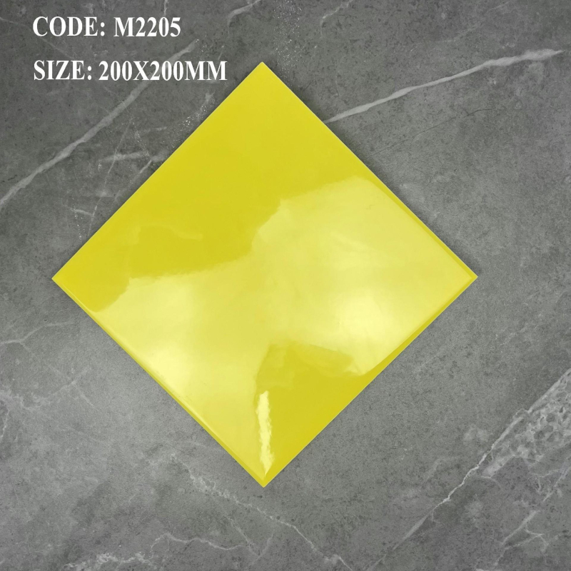 Nordic stílusú kerámia belső falcsempe, négyzetes, pásztorális kockás mintázat, matt felület, nedvességálló