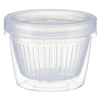 Plastična kružna kutija za čuvanje luka i češnjaka u kuhinji