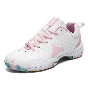 Unisex badmintonijalatsid, vastupidavad, libisemiskindlad, hingav võrgukanga ülaosa, siseväljakutele, sobivad badmintonile ja lauatennisele