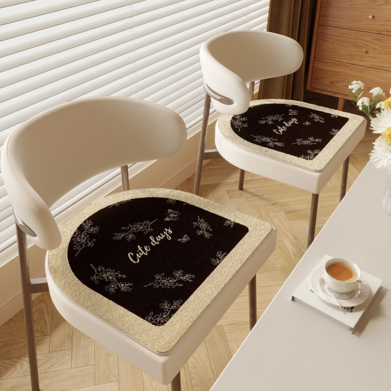 Jastuk za sjedenje Dongzhao, u obliku potkove, protuklizan, materijal: poliester, punjenje: poliester vlakna, uzorak: crtani likovi, za dnevni boravak, spavaću sobu, radnu sobu, balkon