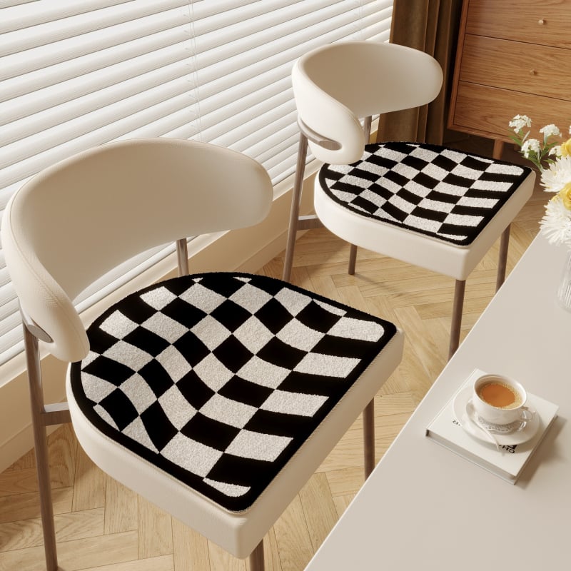 Jastuk za sjedenje Dongzhao, u obliku potkove, protuklizan, materijal: poliester, punjenje: poliester vlakna, uzorak: crtani likovi, za dnevni boravak, spavaću sobu, radnu sobu, balkon