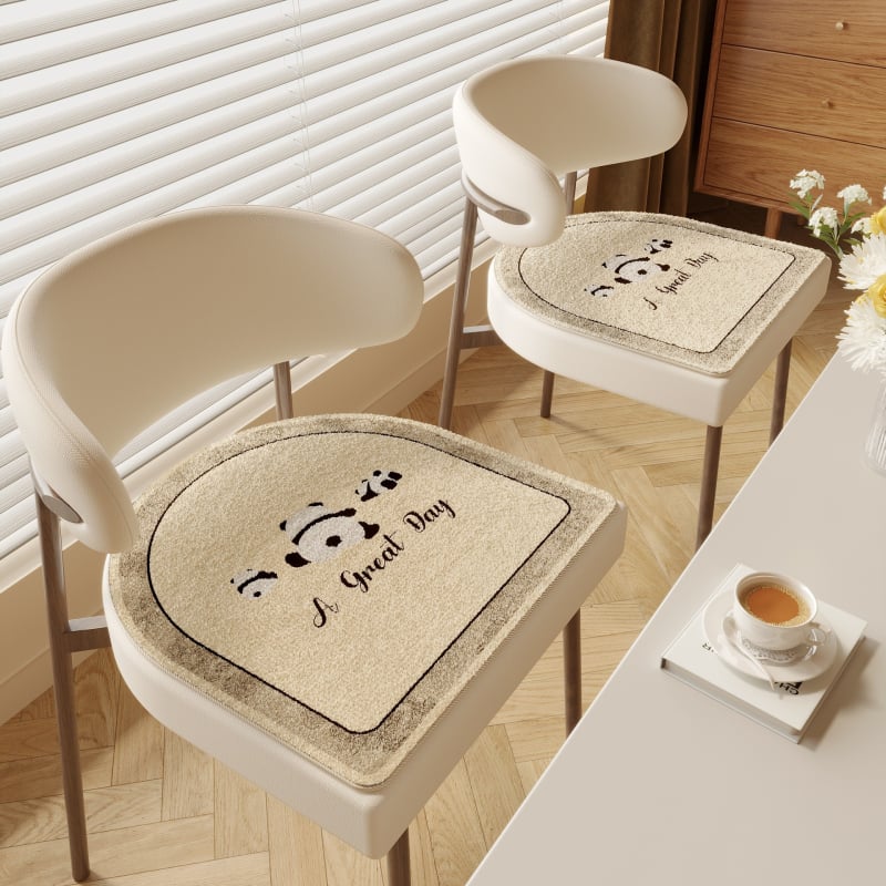 Jastuk za sjedenje Dongzhao, u obliku potkove, protuklizan, materijal: poliester, punjenje: poliester vlakna, uzorak: crtani likovi, za dnevni boravak, spavaću sobu, radnu sobu, balkon