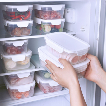 Микровълнова безопасна кутия за храна с капак – пластмаса за хранителни цели, преносима, херметична кутия за обяд