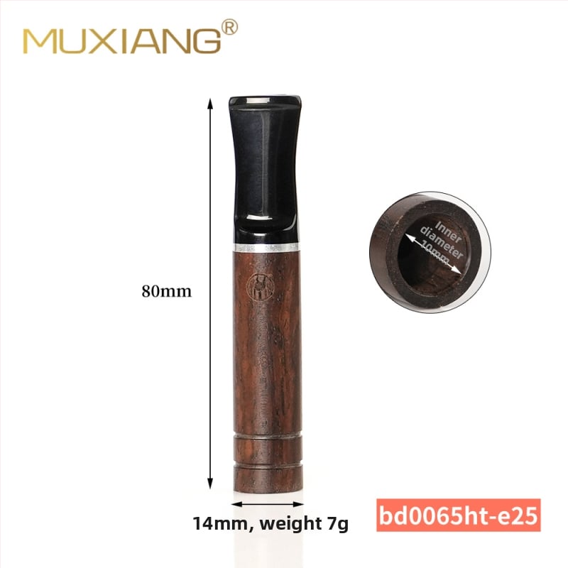 MUXIANG Wooden Aroma дървен мундшут за пура, ръчна изработка, персонализиран, минималистичен стил