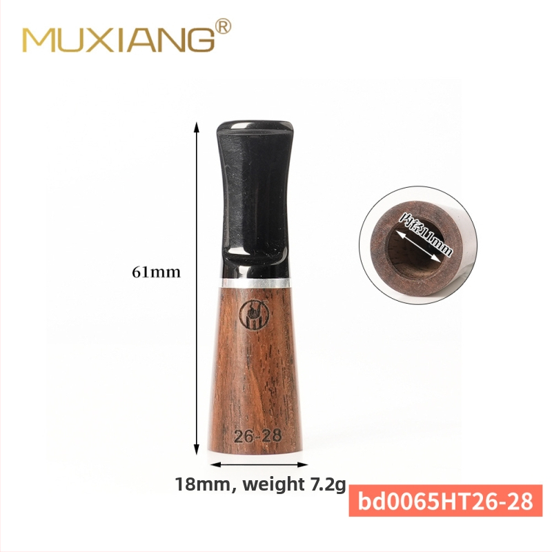 MUXIANG Wooden Aroma дървен мундшут за пура, ръчна изработка, персонализиран, минималистичен стил