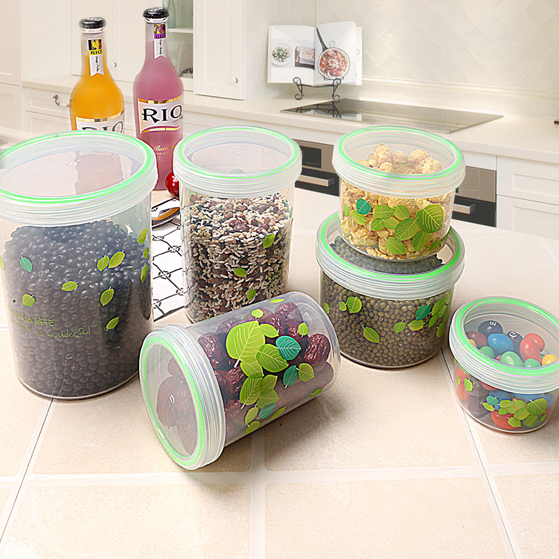 Camellia okrugla plastična kutija za obroke, mikrovalno sigurna, višekratna upotreba, kapacitet ispod 300 ml