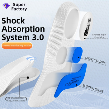 EVA sportske uloške za cipele s upijanjem znoja, anti-miris, puna dužina zračne jastučice za ublažavanje udaraca, za košarku i trčanje