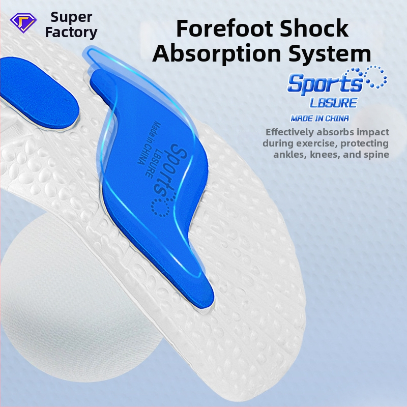 EVA sportske uloške za cipele s upijanjem znoja, anti-miris, puna dužina zračne jastučice za ublažavanje udaraca, za košarku i trčanje