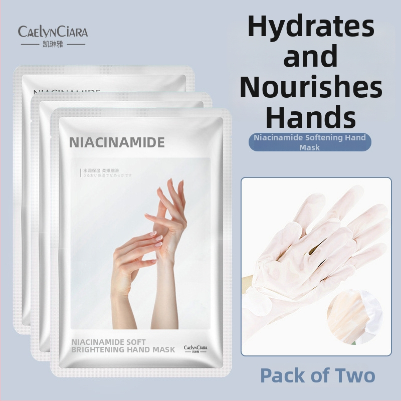 Niacinamīda roku maska – Hidratējoša, Tonusa uzlabošana, 36 g pasta Kalinya