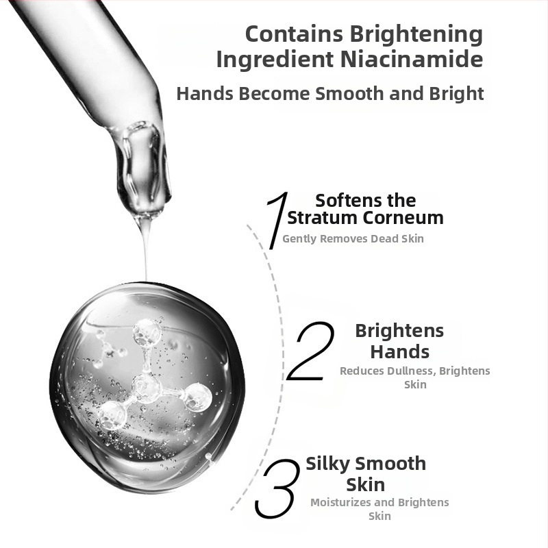 Niacinamido rankų kaukė – Drėkinanti, Šviesinanti odą, 36 g pasta Kalinya