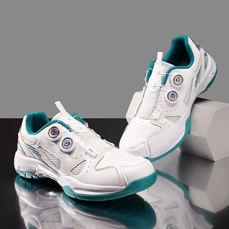 Vyriski badmintonio bateliai, kvėpuojanti tinklo viršutinė dalis, žemas profilis, EVA pada, gumos vidinė pada