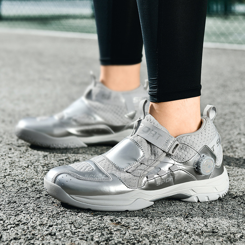 Badmintono bateliai vidaus treniruotėms, neslidus padas, kvėpuojanti tinklinė vidinė medžiaga, atspari gumos pada, priekinis raišteliavimas, unisex