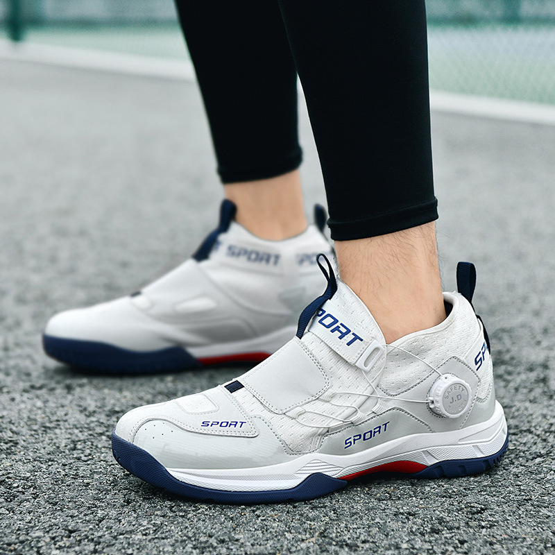 Badmintono bateliai vidaus treniruotėms, neslidus padas, kvėpuojanti tinklinė vidinė medžiaga, atspari gumos pada, priekinis raišteliavimas, unisex