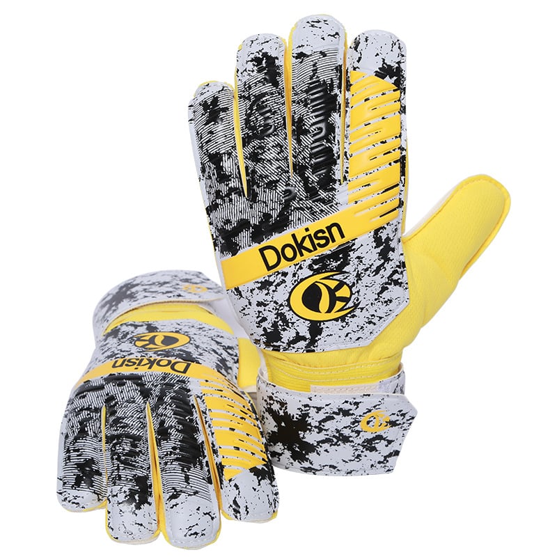 Jalgpalli väravavahi kindad, lateks, paksenenud pealmine kiht, sõrmede kaitse, treeninguks, kohandatavad, kaubamärk Dazzle Force