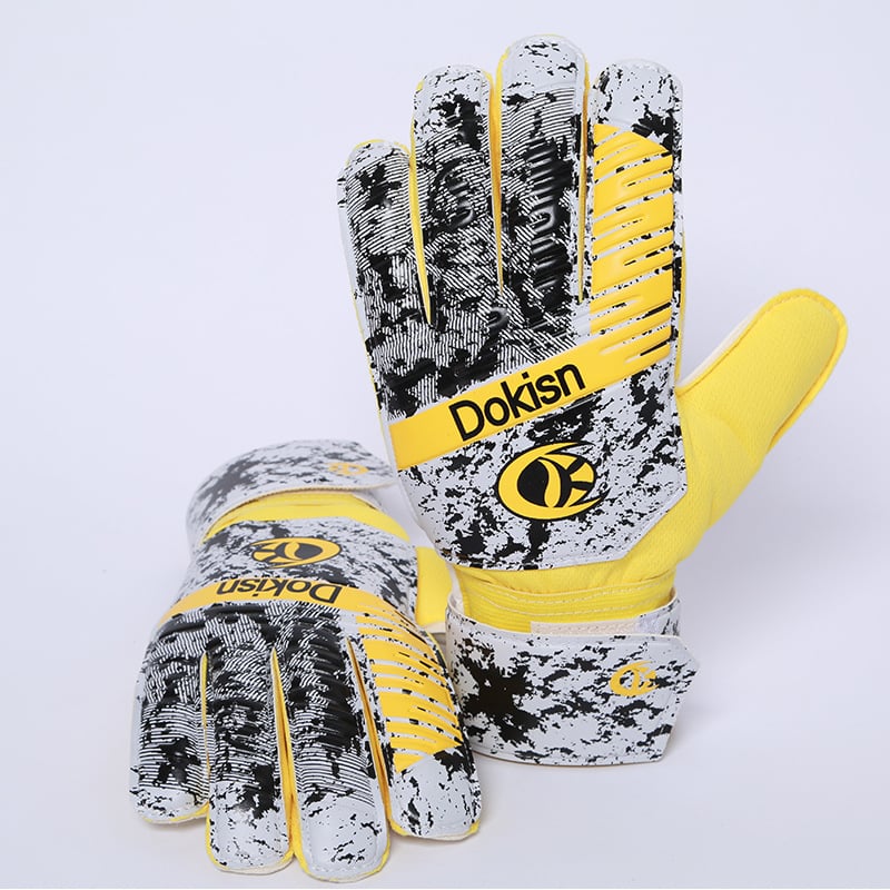 Jalgpalli väravavahi kindad, lateks, paksenenud pealmine kiht, sõrmede kaitse, treeninguks, kohandatavad, kaubamärk Dazzle Force