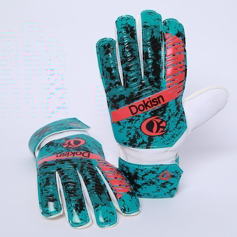 Jalgpalli väravavahi kindad, lateks, paksenenud pealmine kiht, sõrmede kaitse, treeninguks, kohandatavad, kaubamärk Dazzle Force