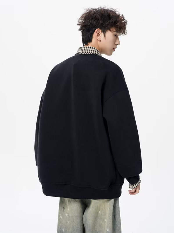 Πόλο με καρό μοτίβο, κουκούλα, μακριά μανίκια, άνετη γραμμή, ύφασμα πολυεστέρα-ελαστάνης, πλένεται στο πλυντήριο