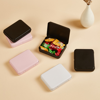 Kutija za cigarete od limenog lima, kvadratni metalni spremnik, offset tisak, prijenosna kutija, model YCSTOO-SY-105085022-XH, prilagodljivo