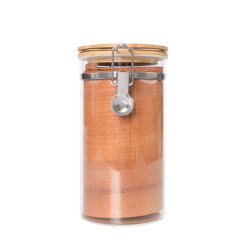 MUXIANG хумидор за пури със хигромер — херметичен съд от неръждаема стомана, комплект 100 броя, включва чипове от испански кедър