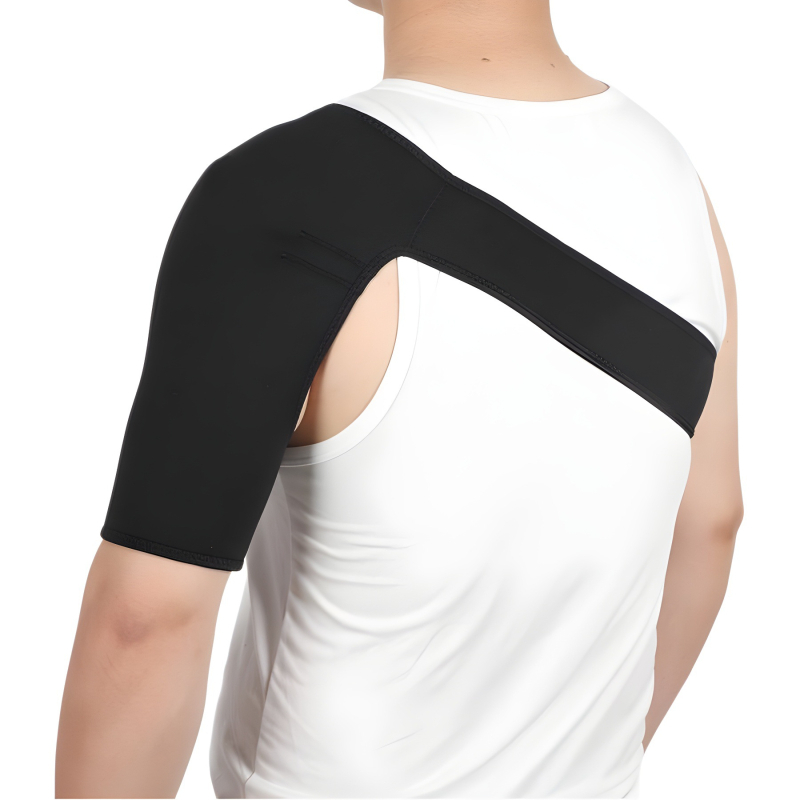 Αθλητικά προστατευτικά ώμων με απορροφητικό ύφασμα για τον ιδρώτα, γενική εφαρμογή, κατάλληλα για άρση βαρών, Μπάντμιντον και Μπάσκετ — κουτί με 100 τεμάχια