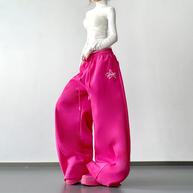 Naiste denim laiad püksid | kõrge vöökoht, pikad, talv 2025