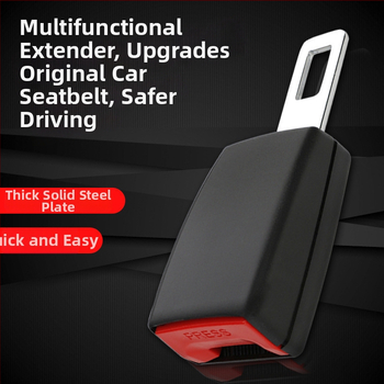 Automobilio saugos diržo pratęsėjas su spaustuvu — poliesteris, svoris 120 g, prekė JYNB, tipas praktinis