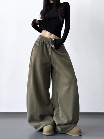 Naiste denim teksapüksid fleece voodriga, sirge lõige, kõrge vöökoht, pikad, talve 2025