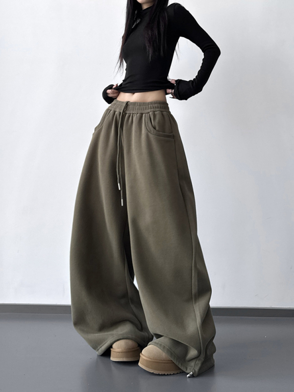 Naiste denim teksapüksid fleece voodriga, sirge lõige, kõrge vöökoht, pikad, talve 2025