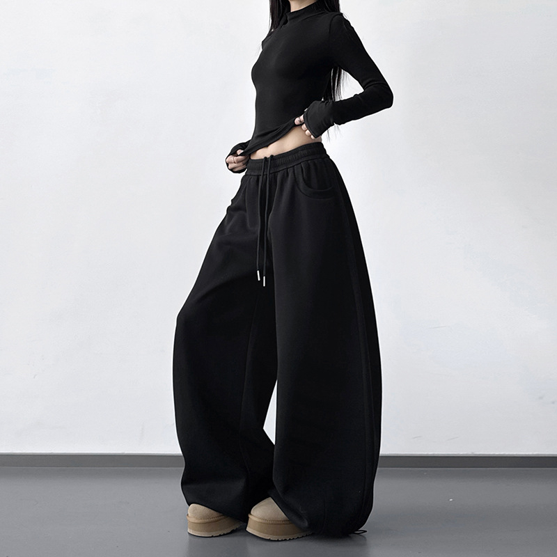 Naiste denim teksapüksid fleece voodriga, sirge lõige, kõrge vöökoht, pikad, talve 2025