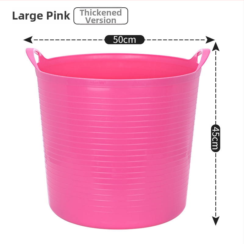 Izoliuotos plastikinės vonios kibiras kūdikiams ir vaikams – dviejų sluoksnių dizainas