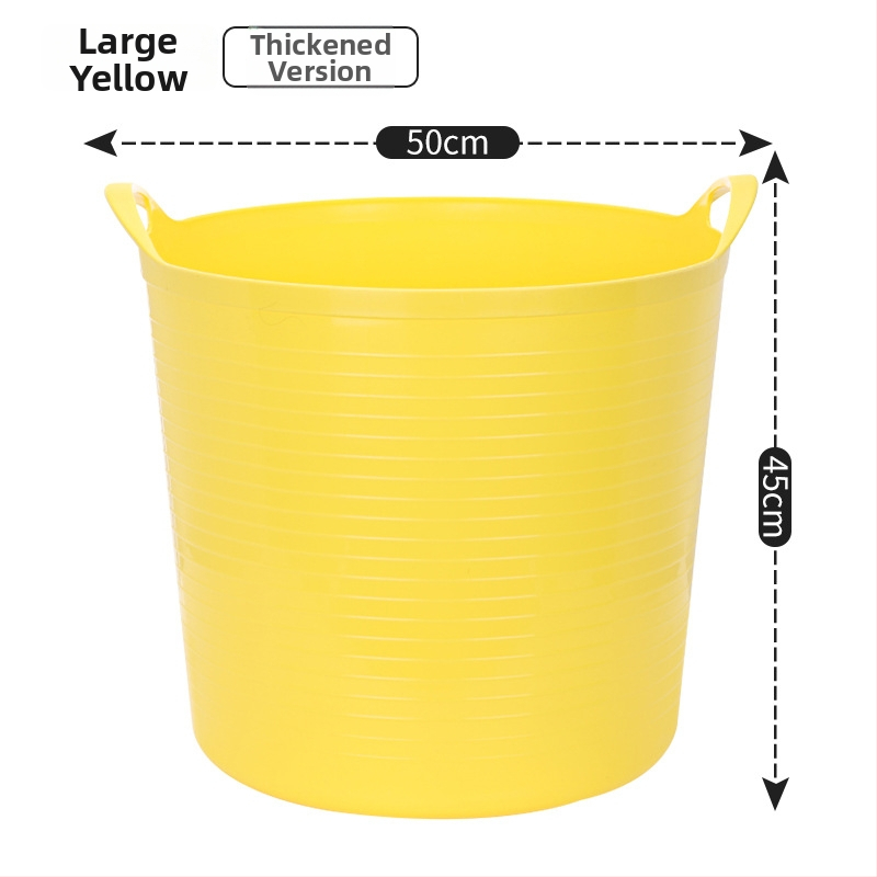 Izoliuotos plastikinės vonios kibiras kūdikiams ir vaikams – dviejų sluoksnių dizainas