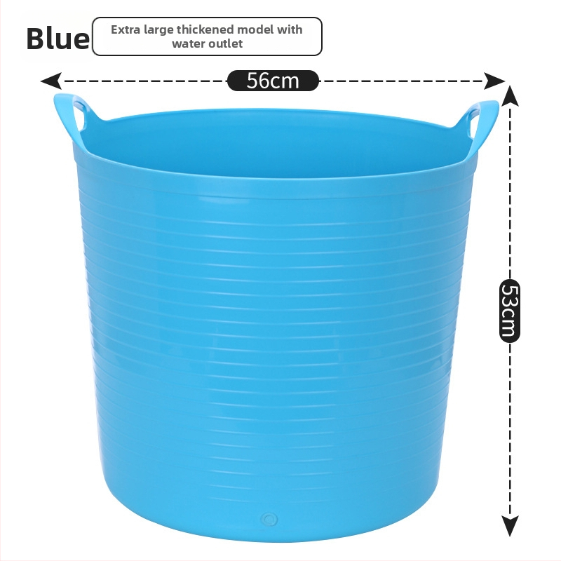 Izoliuotos plastikinės vonios kibiras kūdikiams ir vaikams – dviejų sluoksnių dizainas