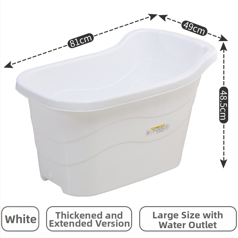 Izoliuotos plastikinės vonios kibiras kūdikiams ir vaikams – dviejų sluoksnių dizainas