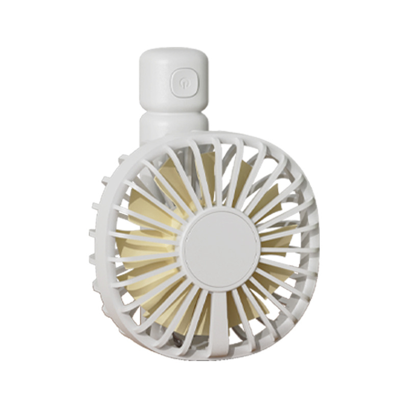 Rankinis USB ventiliatorius, sulankstomas nešiojamas mini stalinis ventiliatorius, bešepakaitos variklis, 5V/2W, įmontuota 1200mAh baterija, 3 greičiai, veikimo laikas 3–6 val