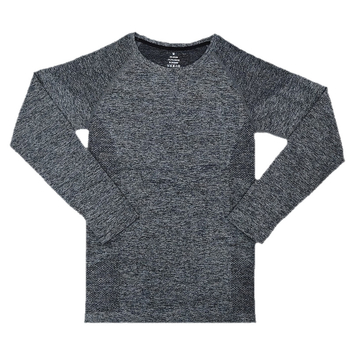 Muška seamless Jacquard fitness majica – brzo sušenje, okrugli ovratnik, lagana, sastav 57% najlon / 37% poliester / 6% spandeks