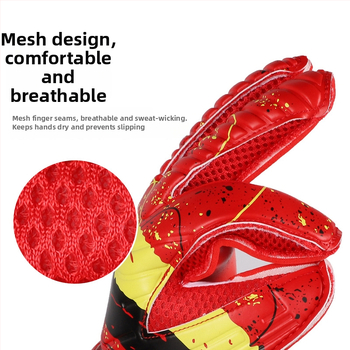 Jalgpalliväravavahi kindad – lateks/PU, sõrmede kaitse, libisemiskindel haare, unisex, treeninguks