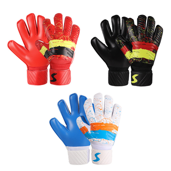 Jalgpalliväravavahi kindad – lateks/PU, sõrmede kaitse, libisemiskindel haare, unisex, treeninguks