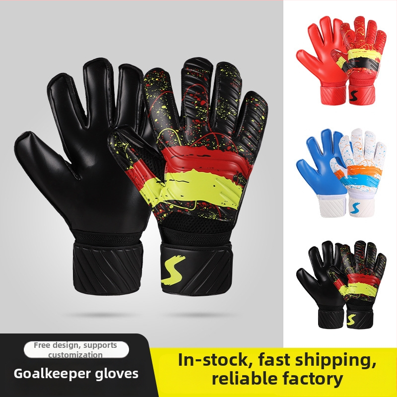 Jalgpalliväravavahi kindad – lateks/PU, sõrmede kaitse, libisemiskindel haare, unisex, treeninguks