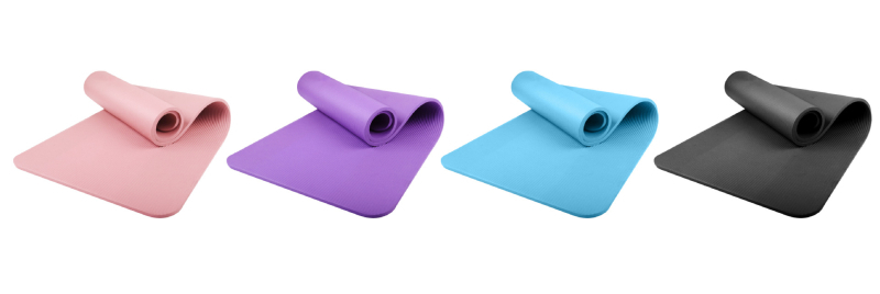 Joga prostirka od NBR, protuklizna, debela i široka, za žene, kućna fitness, 183×61 cm, 20 mm