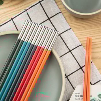 Protisklizové domáce čínske paličky na jedlo, nordický štýl, materiál PET sklenené vlákno, logo tlačené, personalizácia k dispozícii, leštenie vodou