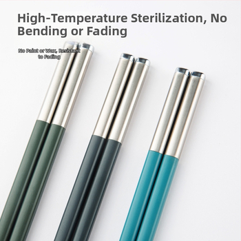 Protisklizové domáce čínske paličky na jedlo, nordický štýl, materiál PET sklenené vlákno, logo tlačené, personalizácia k dispozícii, leštenie vodou