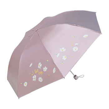 Rašiklio formos saulės skėtis, 7 plieno rėmas, rankinis atidarymas/uždarymas, 190T poliesterio audinys, UV apsauga UPF>50