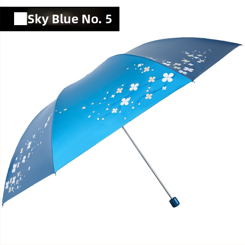 Rašiklio formos saulės skėtis, 7 plieno rėmas, rankinis atidarymas/uždarymas, 190T poliesterio audinys, UV apsauga UPF>50