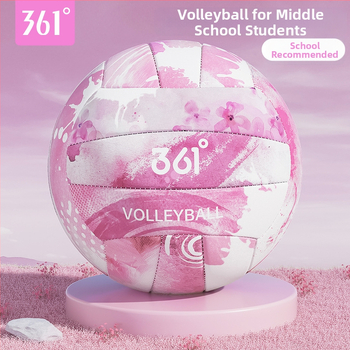 361° Vidinis treniruočių tinklinis kamuolys gimnazijos mokiniams — PVC, siūtas mašina, treniravimui ir varžyboms