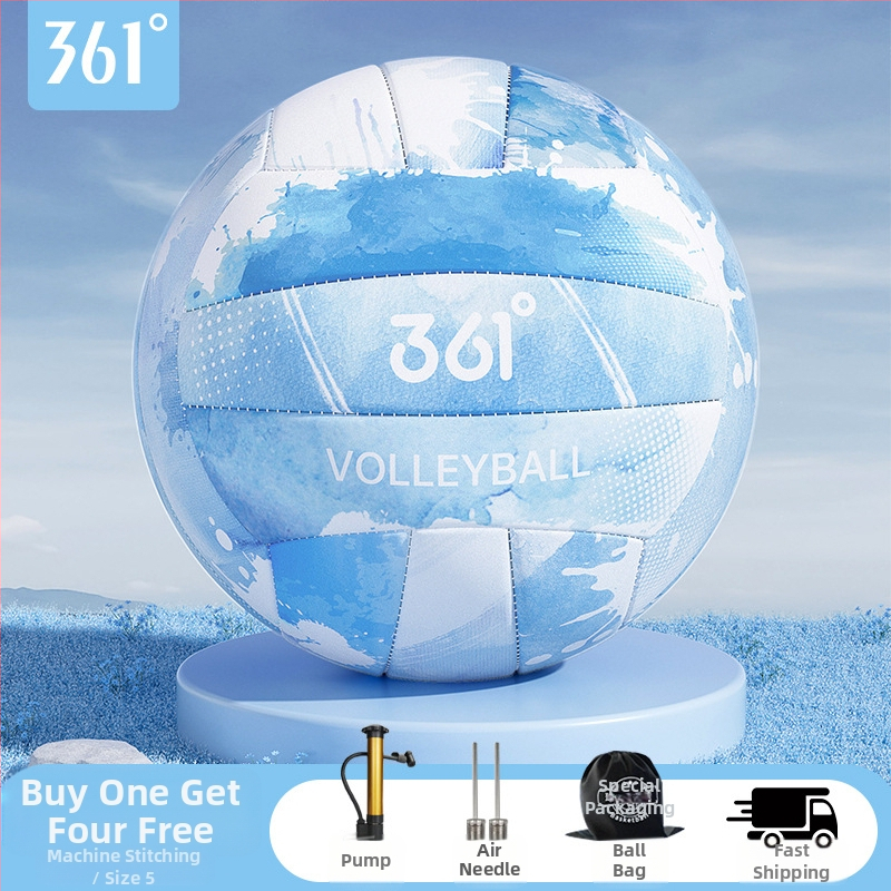 361° Vidinis treniruočių tinklinis kamuolys gimnazijos mokiniams — PVC, siūtas mašina, treniravimui ir varžyboms