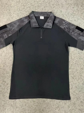 G2 Kamufliazinis Taktiškas Trumpų Rankovių Viršus, Linų Mišinio Audinys, Kvėpuojantis, Atsparus Dėvėjimuisi, Atsparus Vėjui