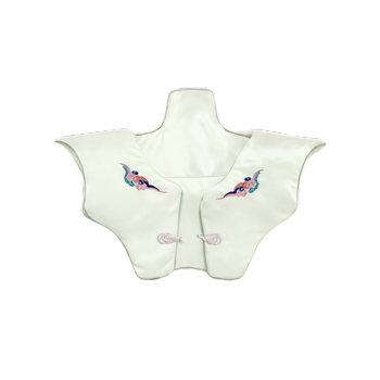 Elektromos fűtésű váll- és nyakvédő Ai Moxa felhővarrással – ABS test, Ai Grass nyakkendő, egyedi logó