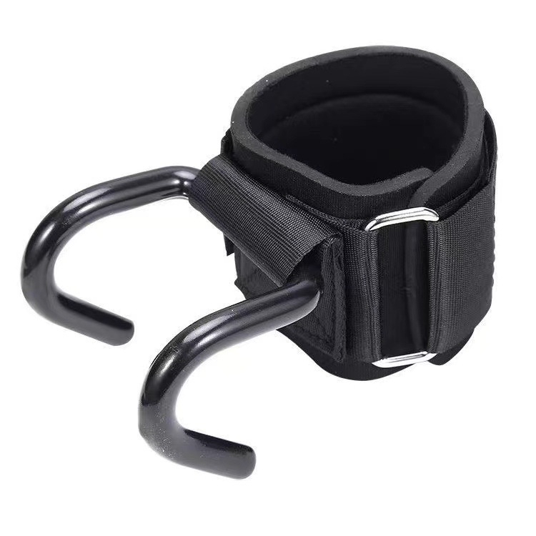 Treniravimo komplektas traukai: riešo apsauga su laikikliu ir pirštinės su kilpa – vienas kilpa, poliesterio pluoštas